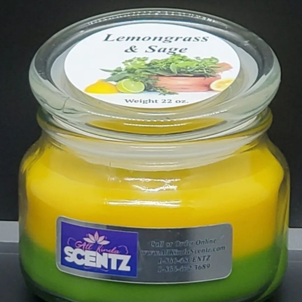 LEMONGRASS & SAGE SOY CANDLE